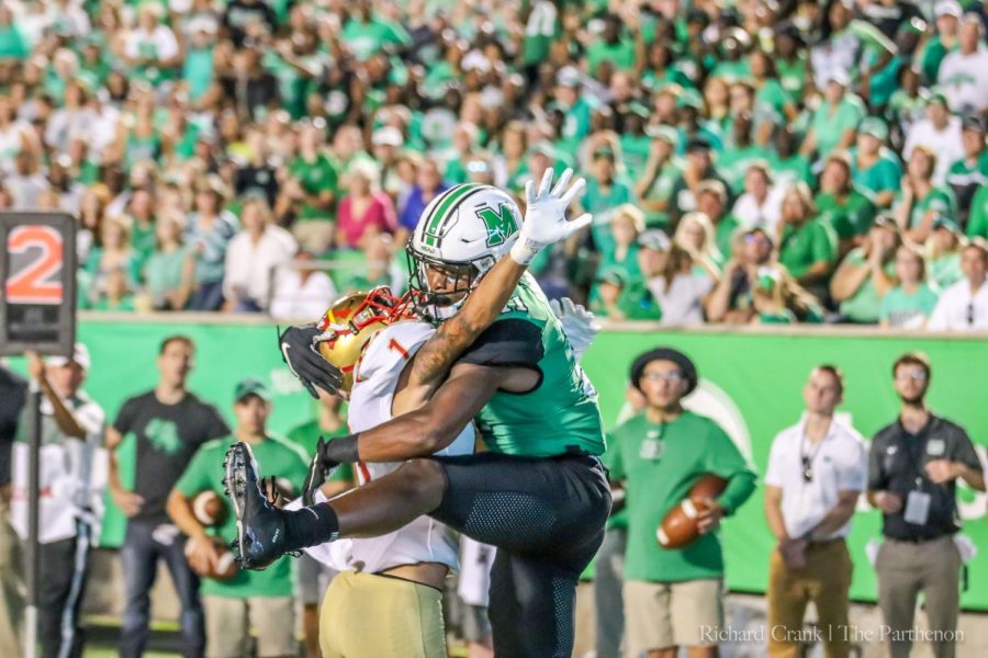 Marshall vs VMI football game - August 31st. 