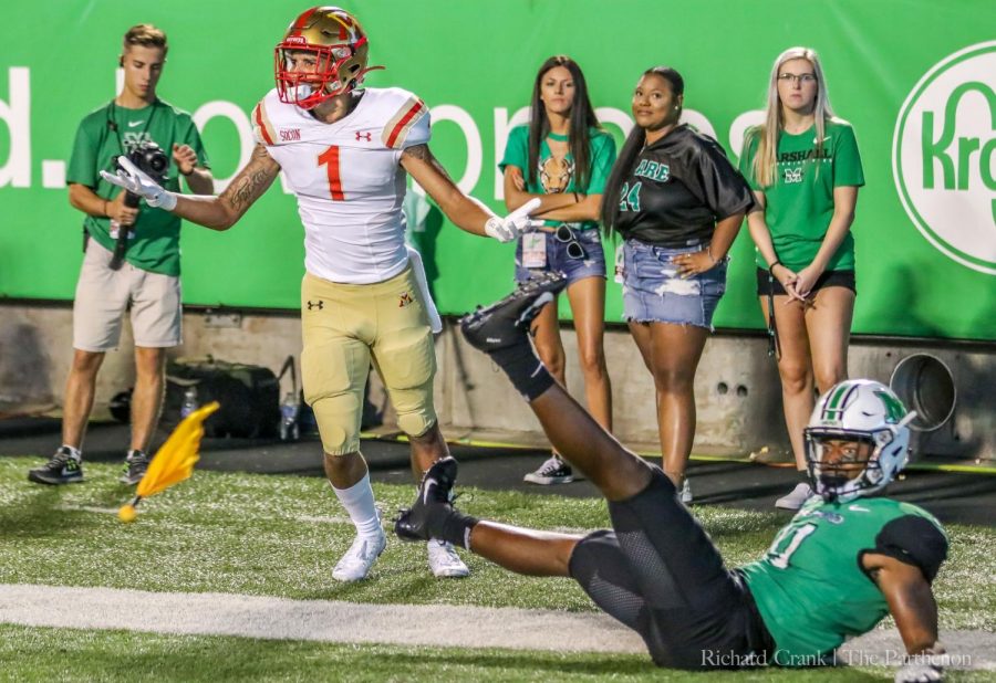 Marshall vs VMI football game - August 31st. 