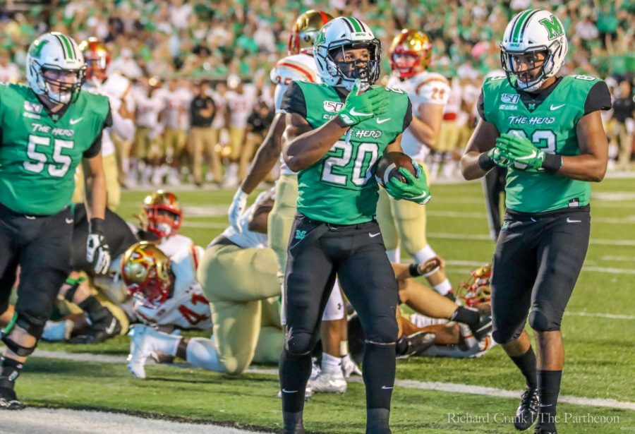 Marshall vs VMI football game - August 31st. 