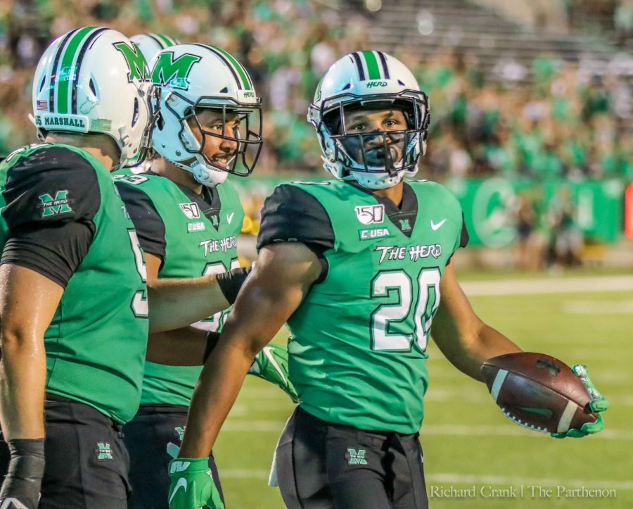 Marshall vs VMI football game - August 31st. 