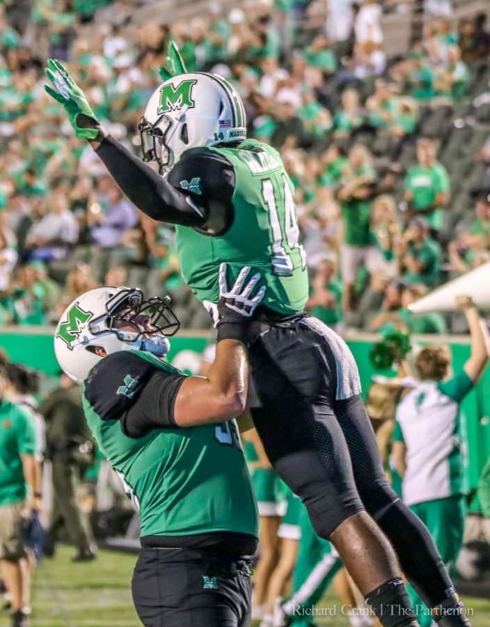 Marshall vs VMI football game - August 31st. 