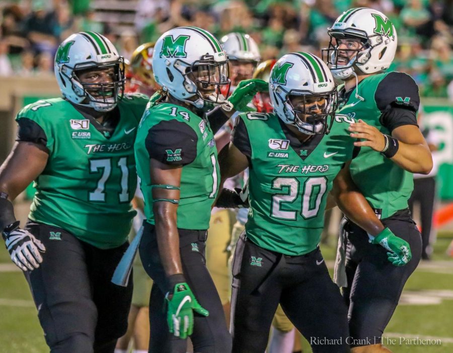 Marshall vs VMI football game - August 31st. 