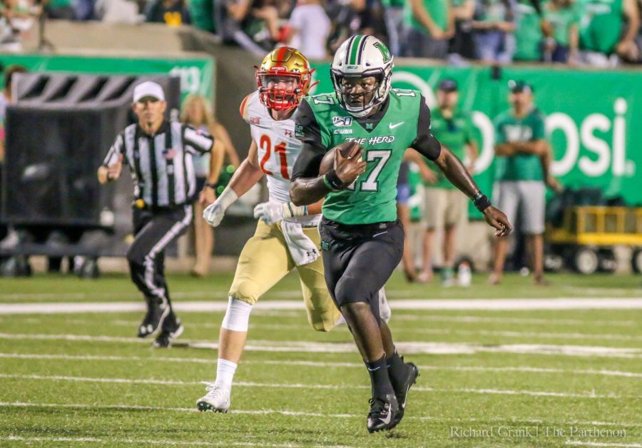 Marshall vs VMI football game - August 31st. 