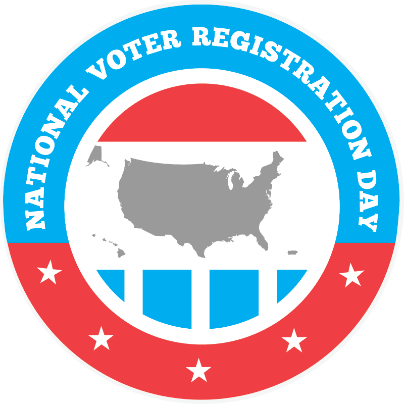 National Voter Registration day is celebrated on the fourth Tuesday of September each year.