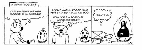 CARTOON: Pumpkin Problems