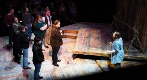 “The Laramie Project” was a Marshall University School of Theatre project which told the story of Matthew Shepard, a gay man who was murdered in Laramie, Wyo.