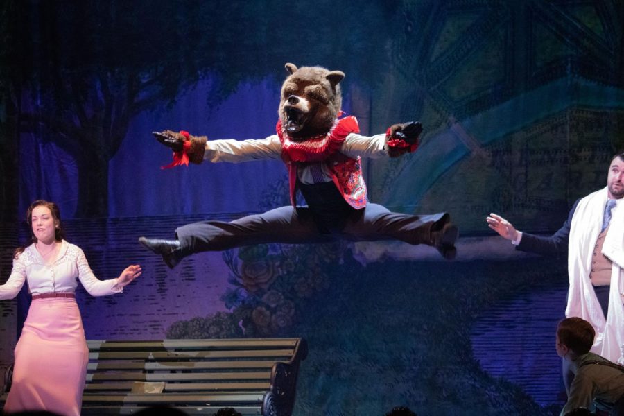 Scenes from Finding Neverland performed at The Keith Albee. 
