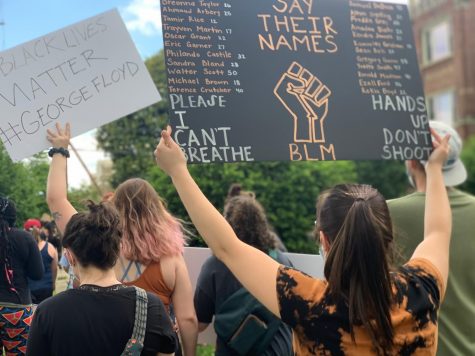 Hundreds march in Huntington to protest police brutality, systemic racism