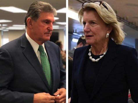 West Virginia Sens. Joe Manchin (D) and Shelley Moore Capito (R)