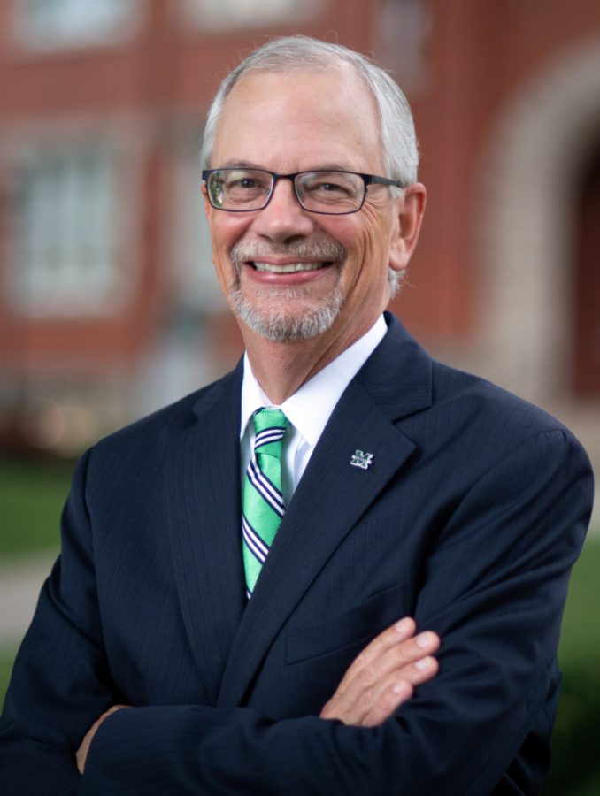 Marshall University President Jerry Gilbert