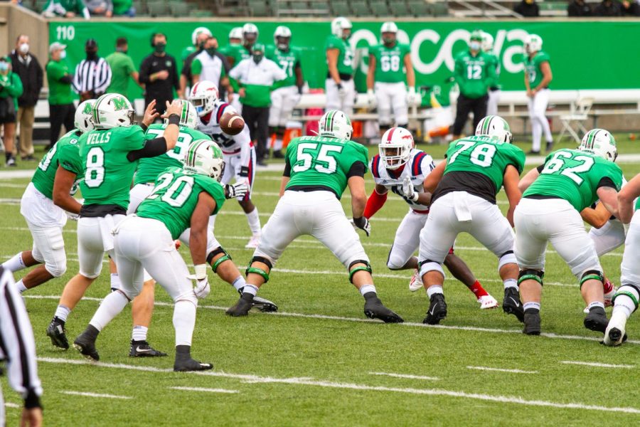 No. 16 Marshall steps out of conference  to face UMass