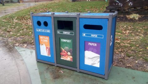 New Recycling and Compost Bins Have Arrived on Campus