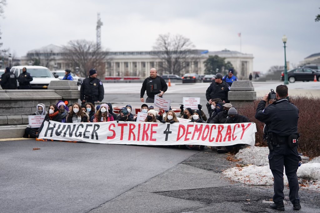 The Parthenon | MU Students Hunger Strike for Voting Rights Act