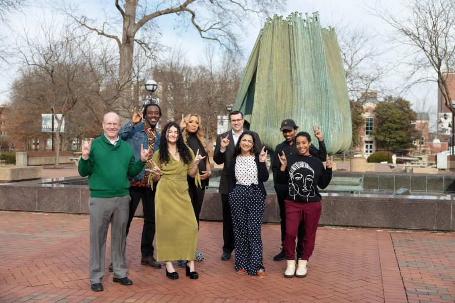 Tedx Speakers show their support for the Herd. 