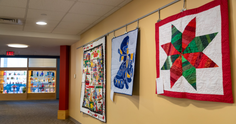 Drinko Library Showcases the “Quilting is Not a Lost Art” Exhibit