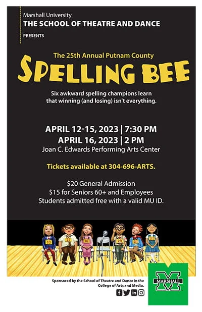 ‘The 25th Annual Putnam County Spelling Bee’ Opens Today