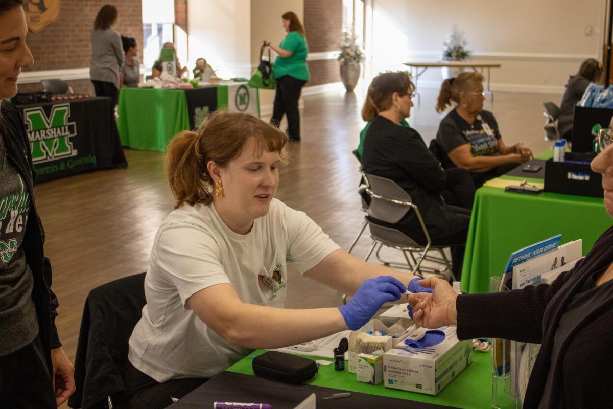 The Health and Wellness Fair was held in the Memorial Student Center