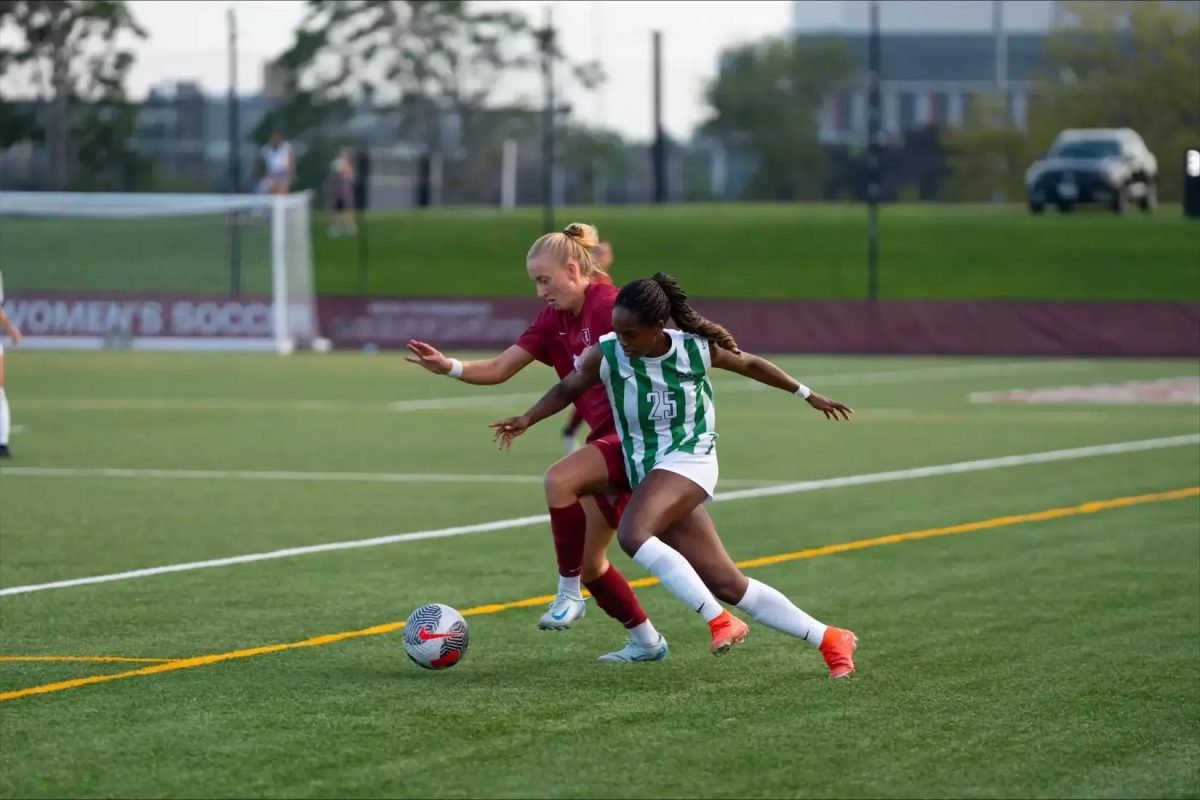 Madison Townes fights for possesion of the ball.