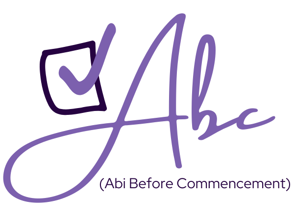 Abi before commencement logo