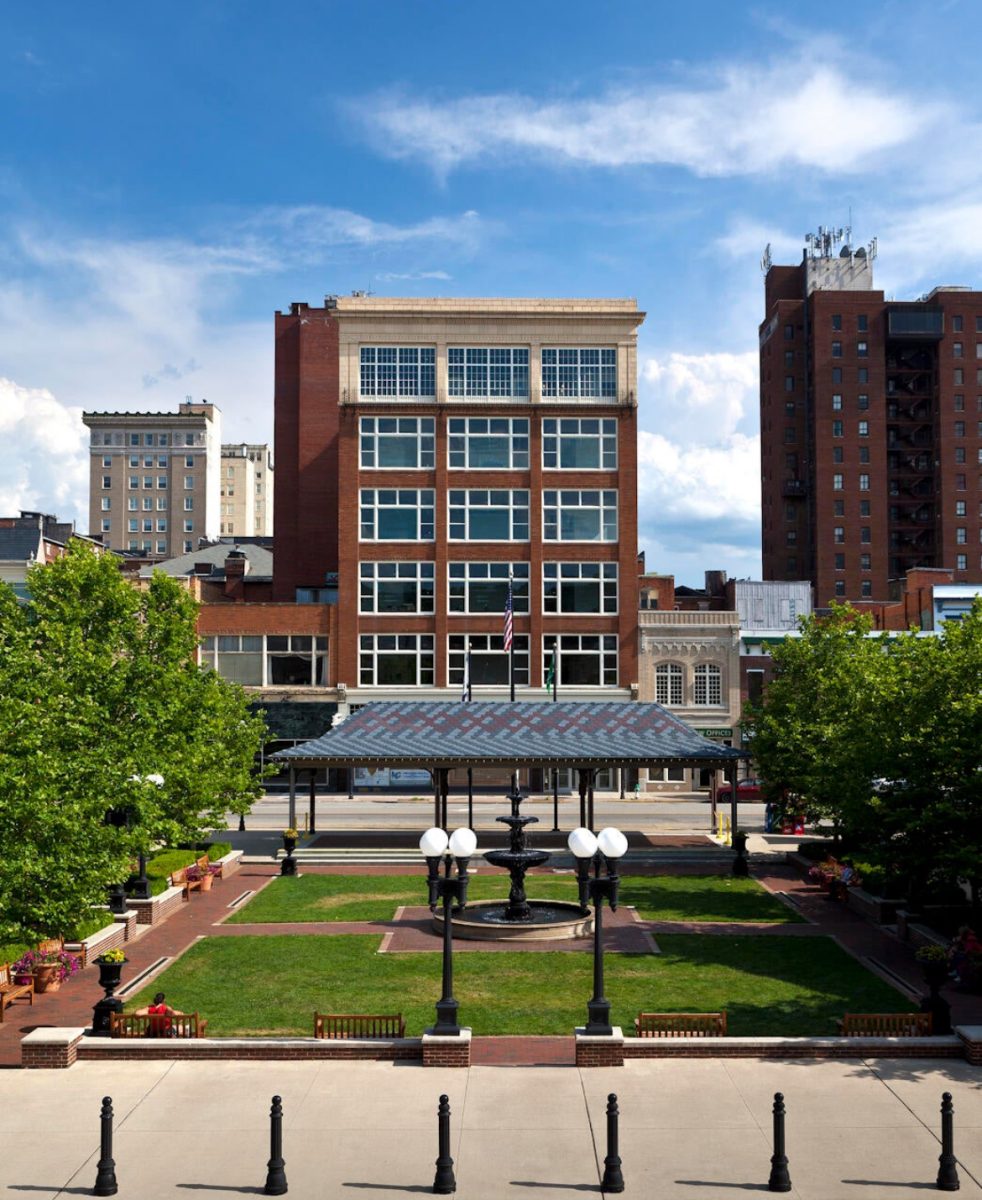 The Visual Arts Center is located on Third Avenue across from Pullman Square.