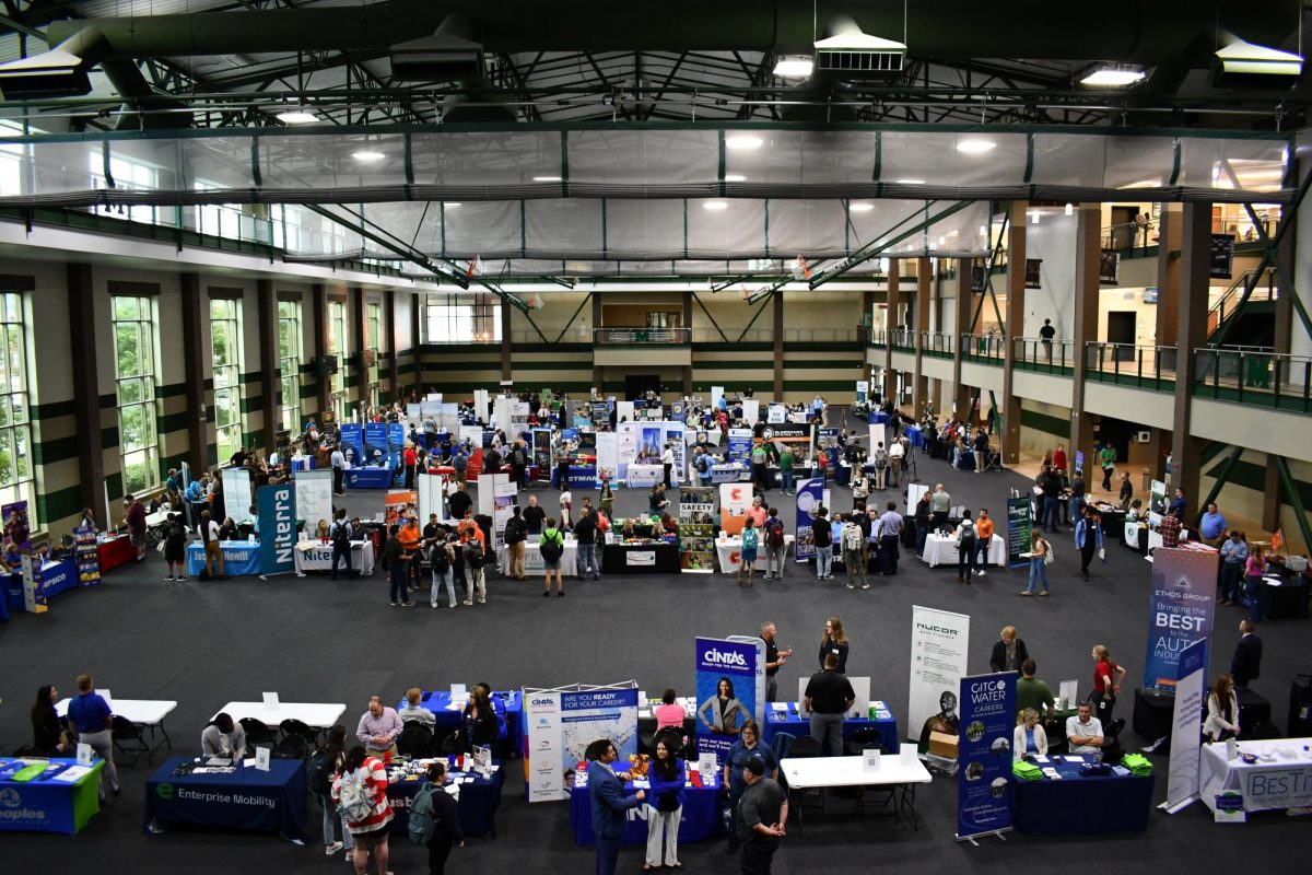 The Career Fair took place at the Rec Center.