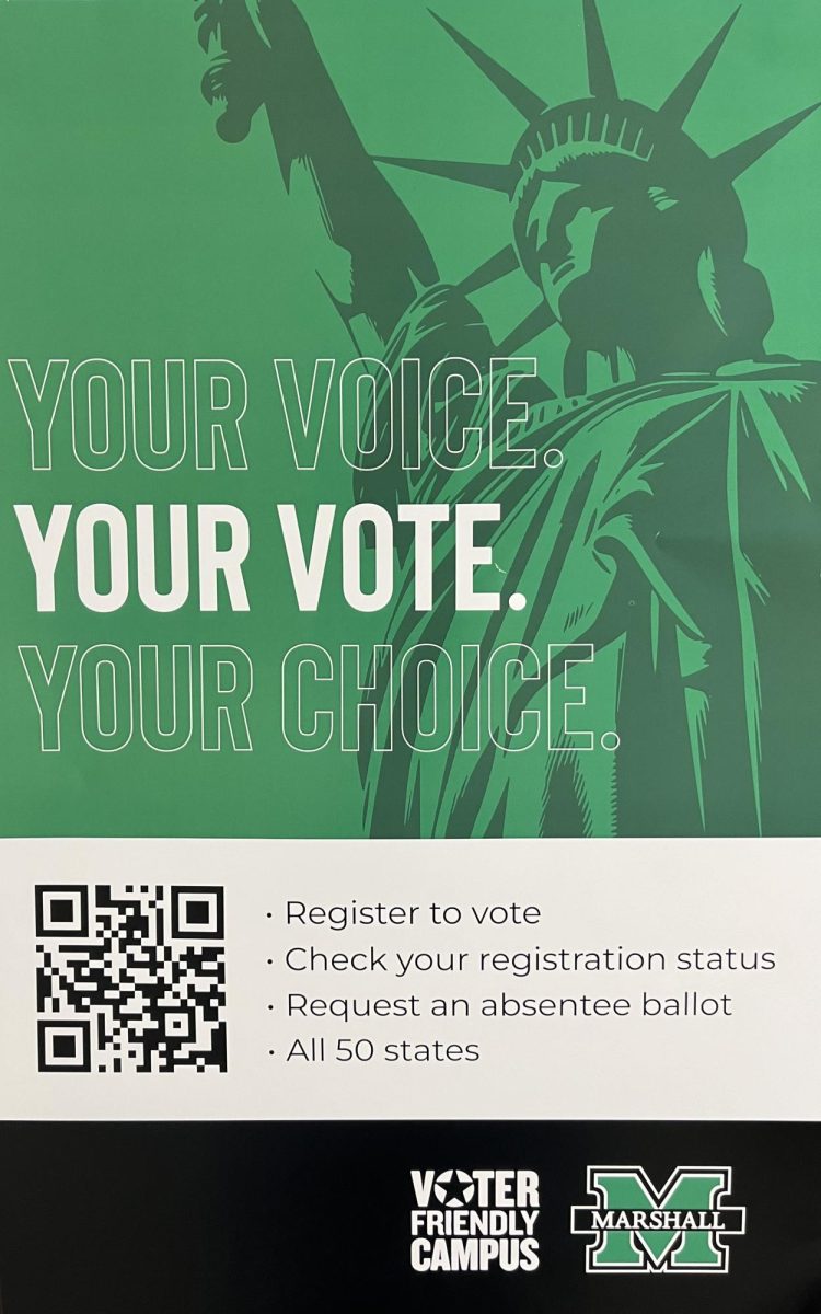 Marshall is a Voter Friendly Campus.