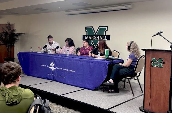 The panel consisted of members of Marshall’s Title IX Office and Branches.