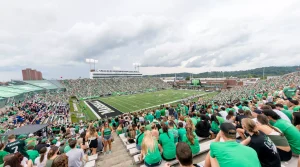 The 2024 Homecoming game against Appalachian State will take place in the Joan C. Edwards Stadium on Oct. 5.