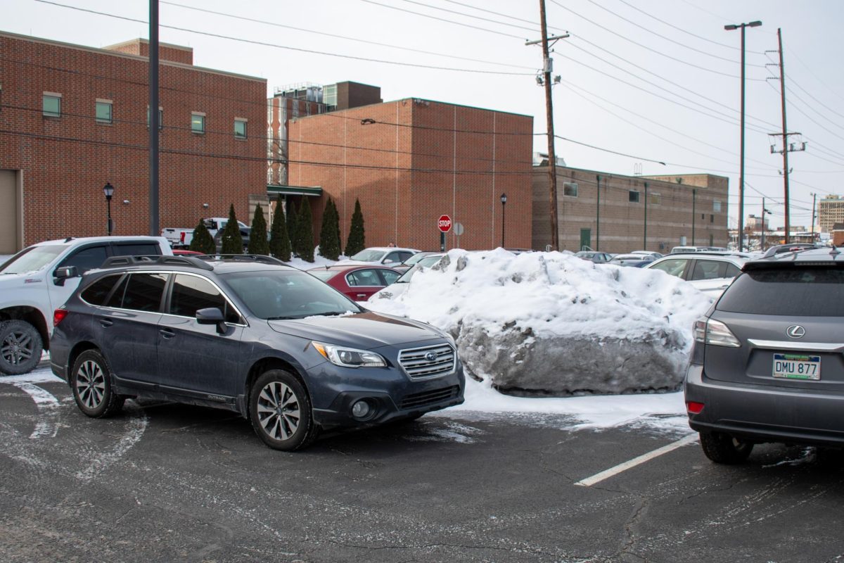 The 3rd Avenue parking lot on Jan. 21, 2025.