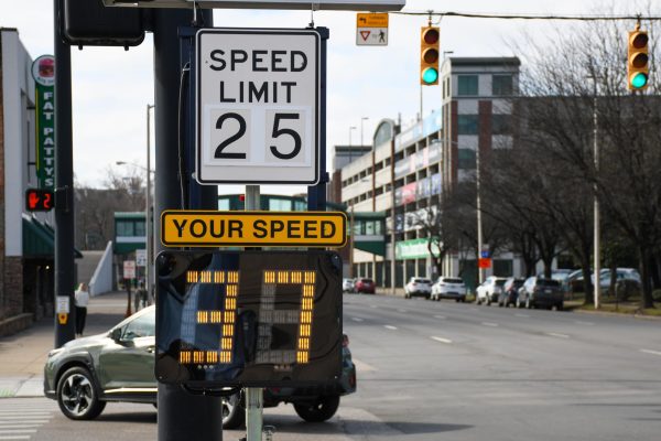 New speed radar located at the corner of 3rd Ave. and 20th St.