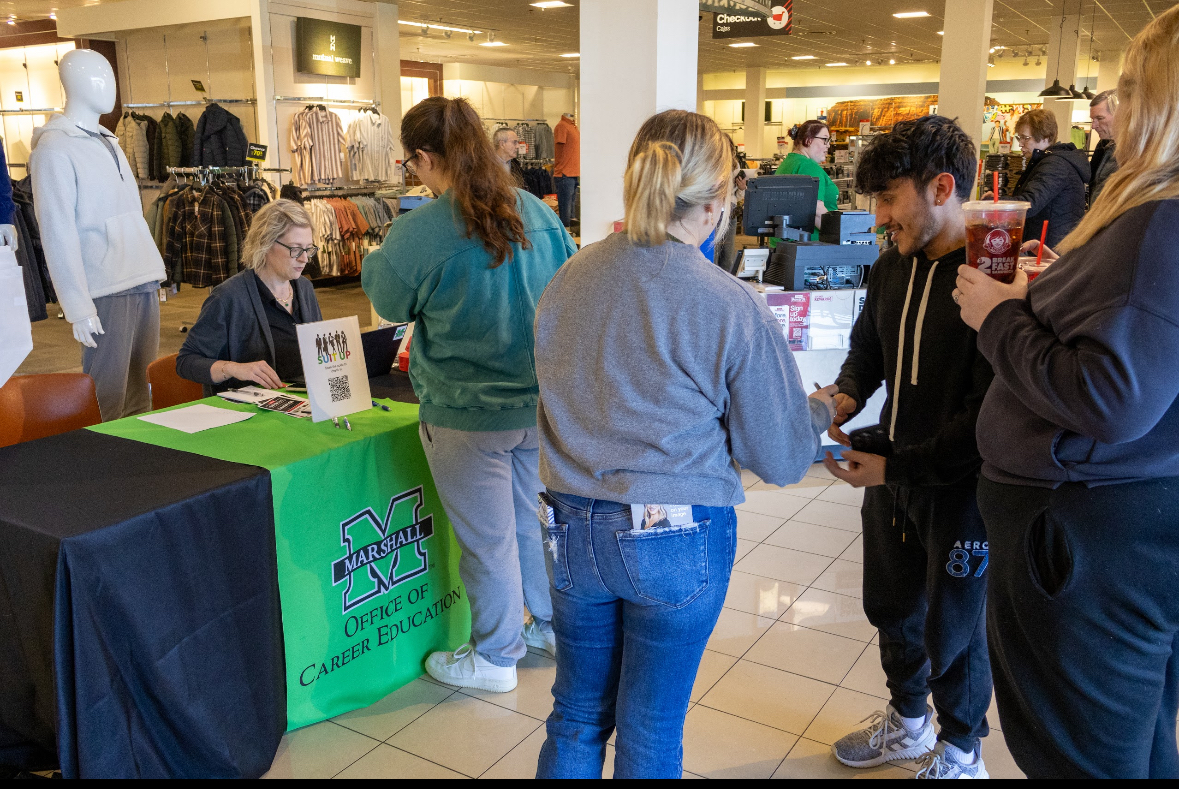 JCPenney partnered with Career Education to provide Marshall students with a discount on professional clothing.