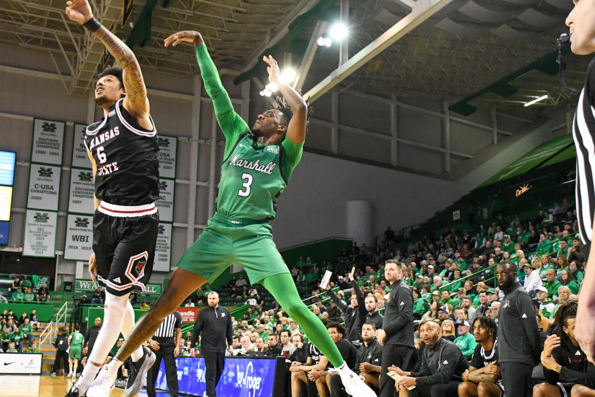 Dezayne Mingo was one of five Marshall players to score double digits during the game.