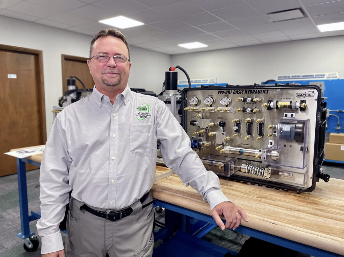 Todd Godby has 20 years of ministry experience and industrial experience. (Courtesy of Marshall Advanced Manufacturing Center)