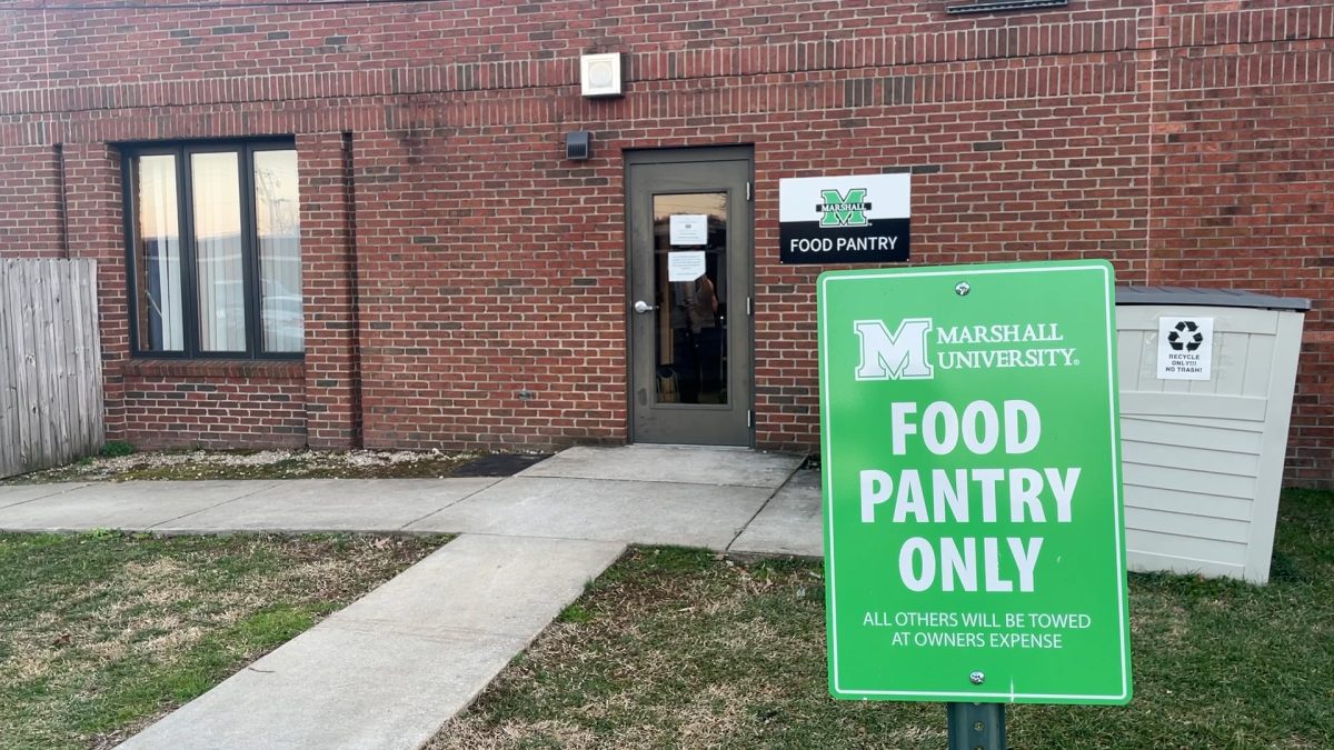 Marshall's food pantry is ran by the Department of Nutrition and Dietetics (The Parthenon)