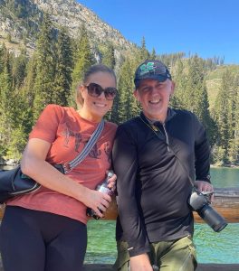 Kat and Tracy recently traveled to Grand Teton National Park after exploring
many of West Virginia’s state parks together. (Courtesy of Kat Smith)