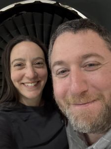 Carl and Anna Mummert enjoy a healthy work-life balance spending quiet evenings together. (Courtesy of Anna Mummert) 