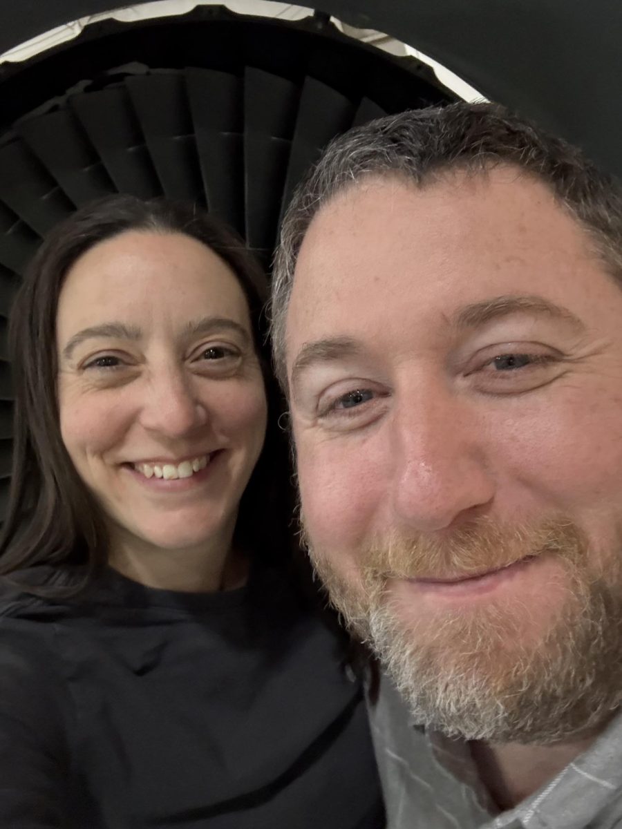Carl and Anna Mummert enjoy a healthy work-life balance spending quiet evenings together. (Courtesy of Anna Mummert) 