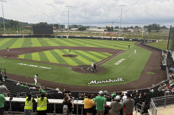 The Coal Cats play at the Jack Cook Field, Marshall Baseball's home stadium.