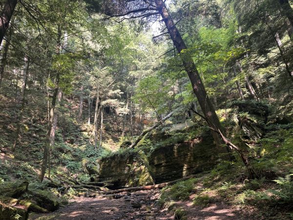 Hocking Hills features various locations for hiking and outdoor recreation.