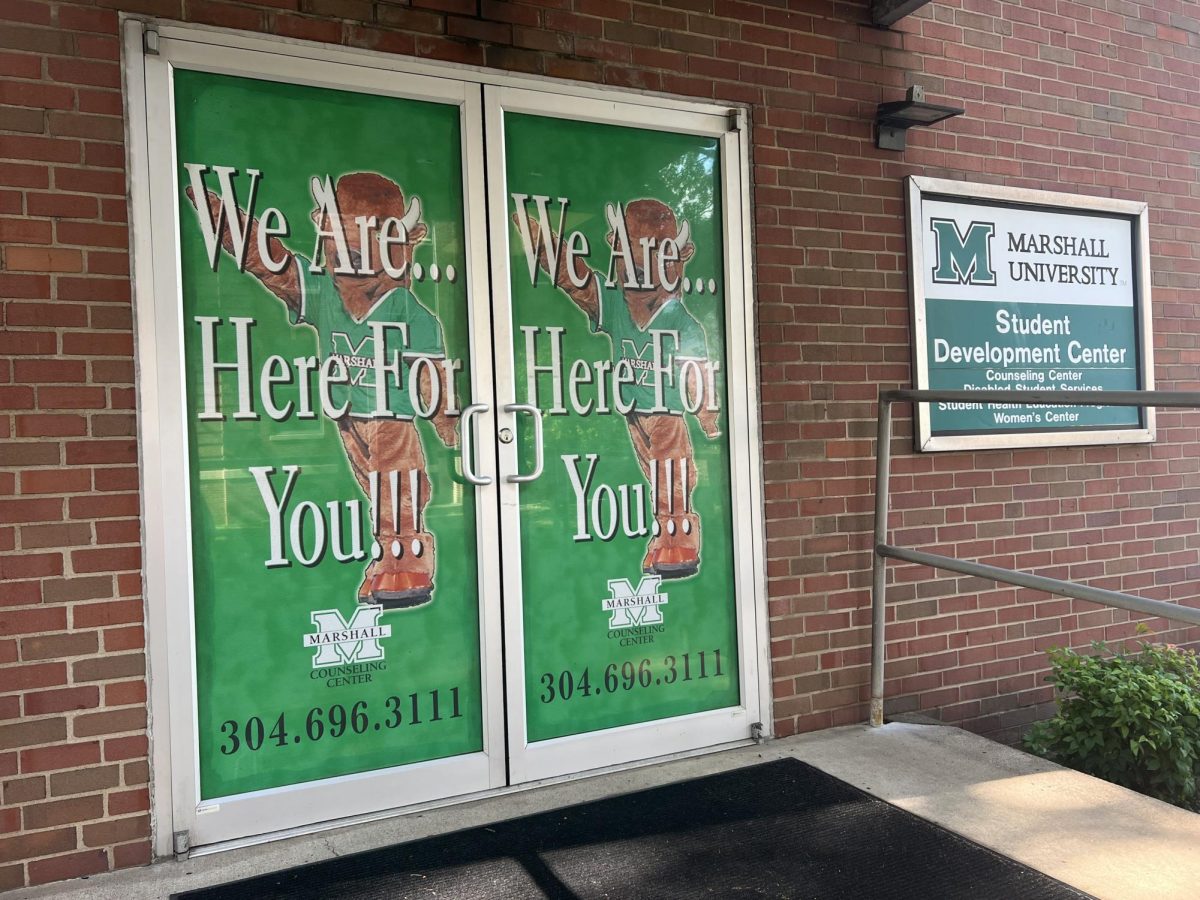 The Marshall Counseling Center, located in Prichard Hall, offers free counseling services to all Marshall students.