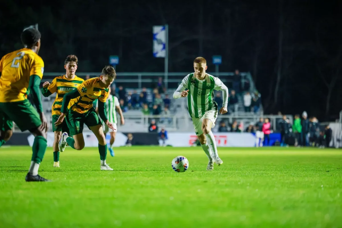 The Herd fell short of its second national soccer title 2-1 in “Golden Goal” overtime to the Vermont Catamounts. (Courtesy of HerdZone)