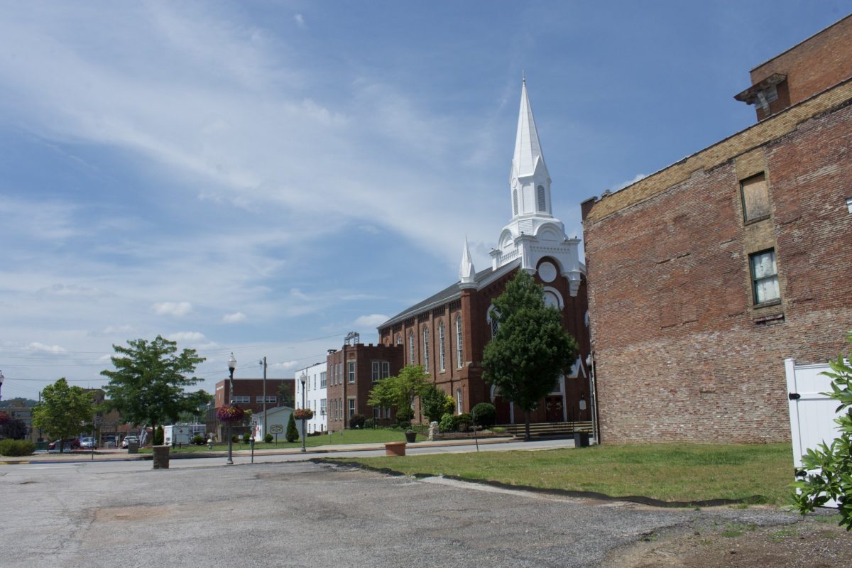 Downtown Parkersburg features a variety of shops, murals and eats.