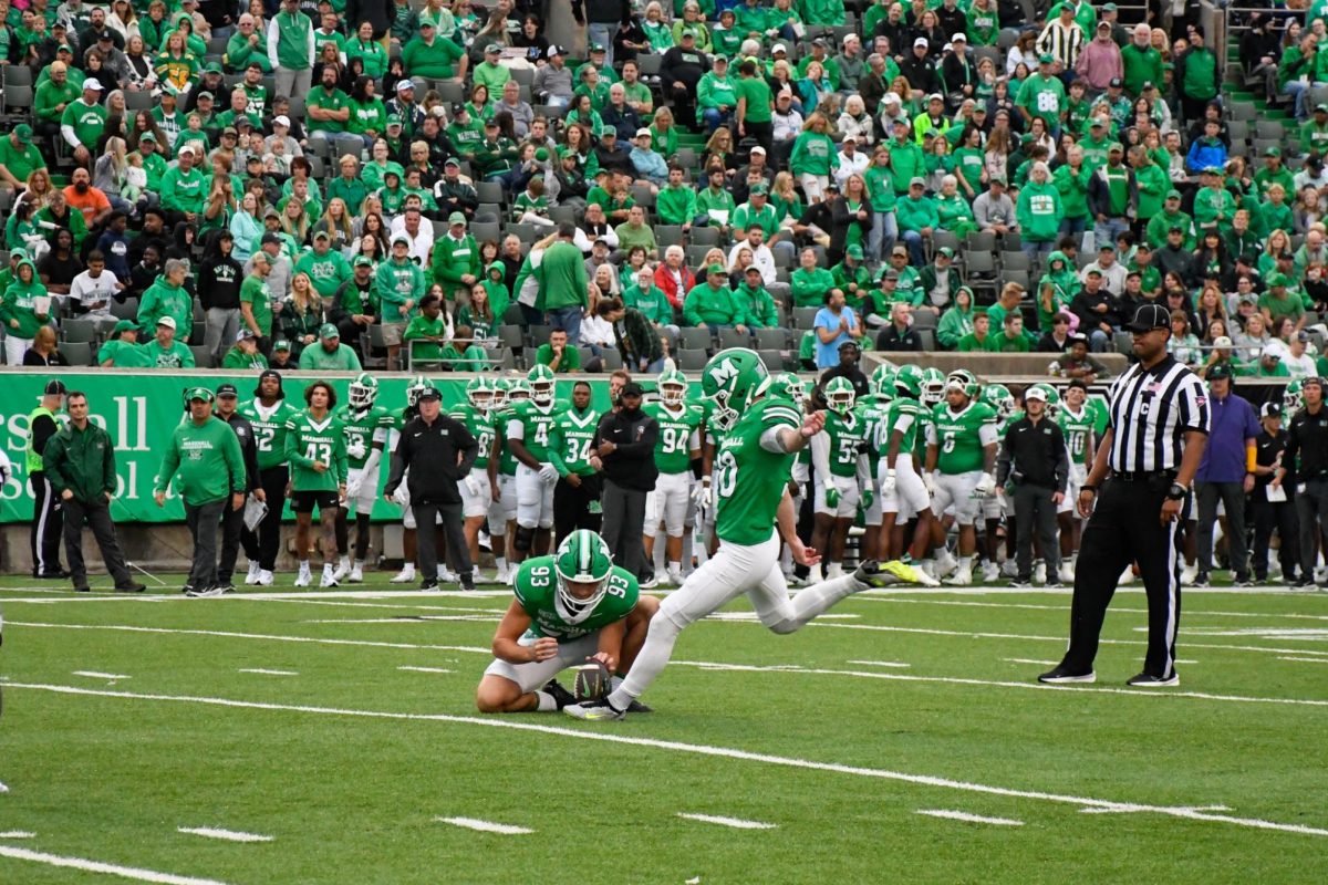 Kicker Lorcan Quinn kicked a 50-yard field goal for his first ever career field goal. 
