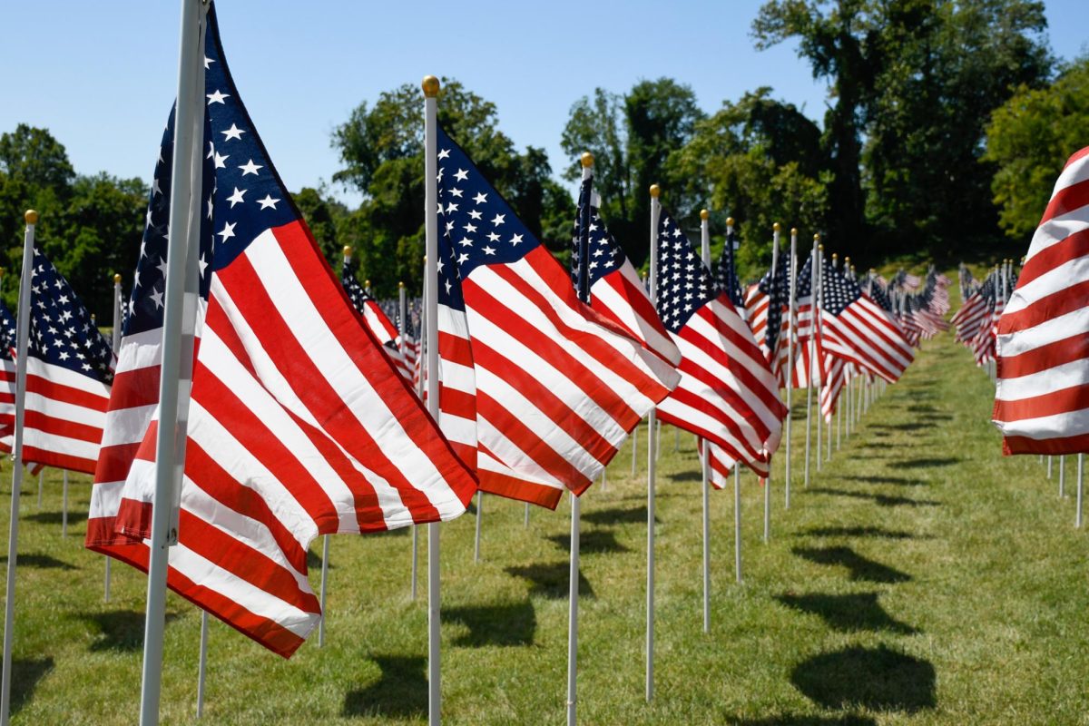  The “Healing Field” has returned to the Spring Hill Cemetery in observance of those who lost their lives in the 9/11 terrorist attacks. (The Parthenon/Wade Sullivan)