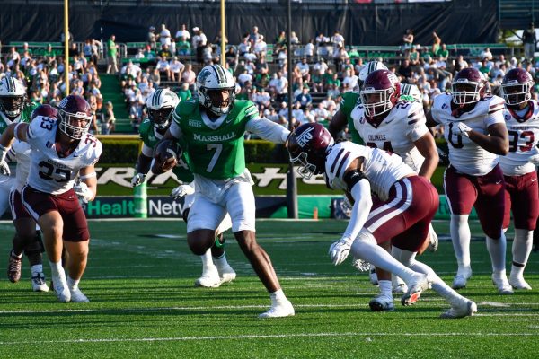 Carlos Del Rio-Wilson has had consistent good perfomances starting with the win against the 
EKU Colonels with him throwing 108 yards and scoring two touchdowns.