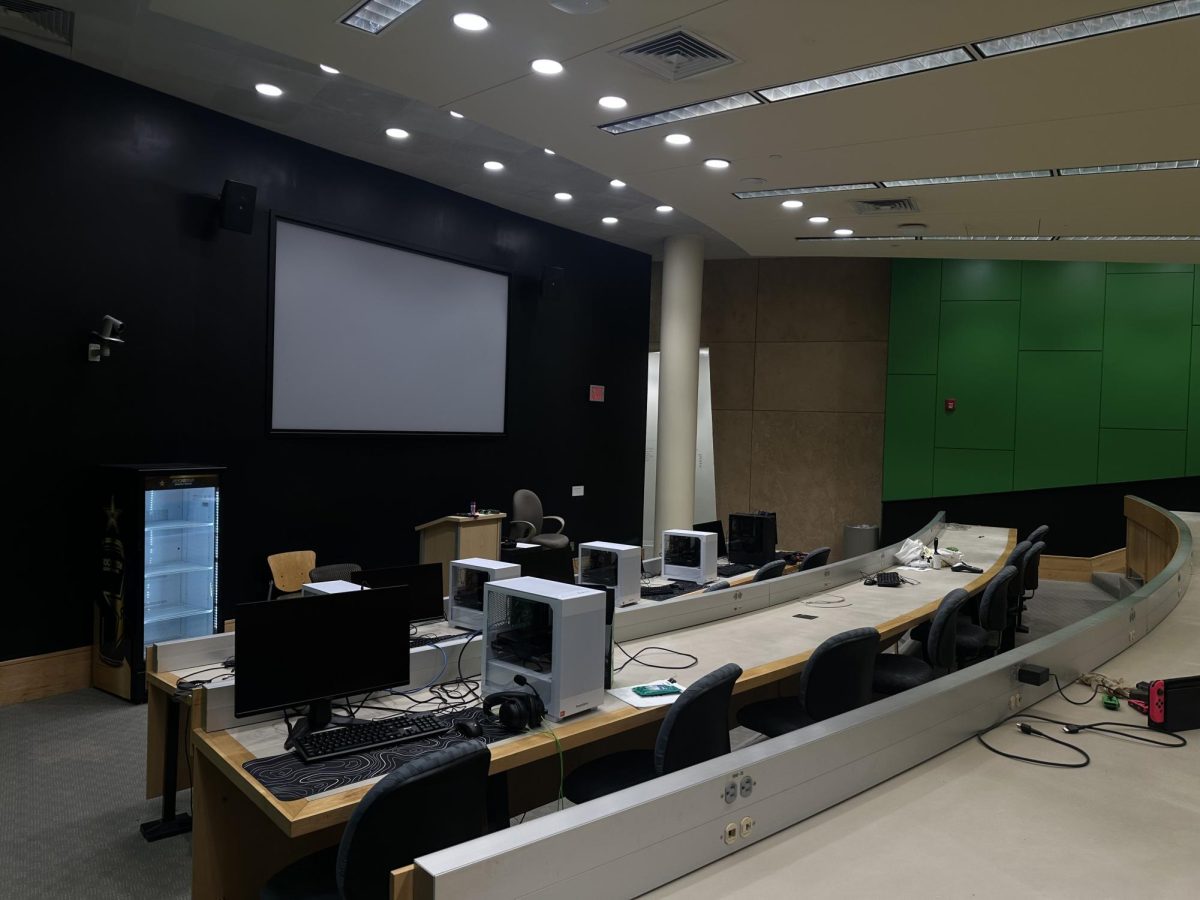 The new esports lab is open 24/7 in Drinko Library.
