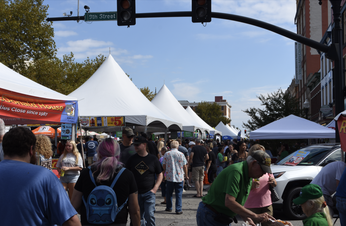 Tri-State vendors set up tents Sept. 27 for the 42nd annual West Virginia Chili Fest, featuring food, drinks, activities and live music.