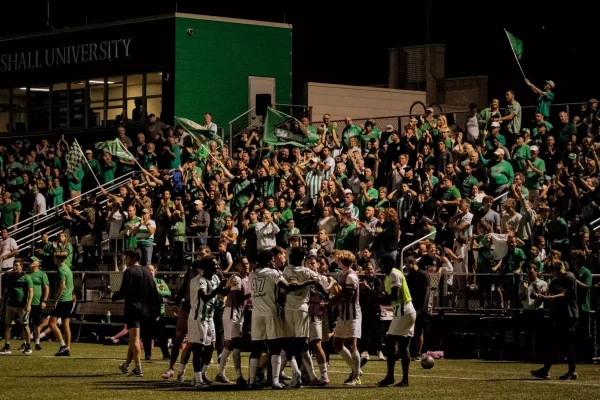 Men’s soccer continues its top 25 streak it started in 2019, the longest current streak for any team in the NCAA. (Courtesy of HerdZone)
