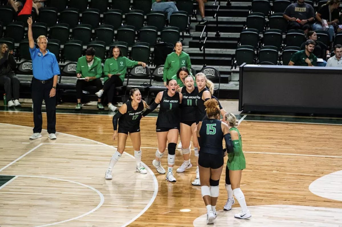 Volleyball begins Sun Belt Conference play on Sept. 26 against Coastal Carolina. (Courtesy of HerdZone)