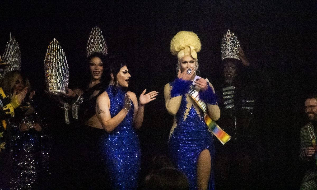 Drag performers at the Huntington Pride Pageant (The Parthenon/Trista Honaker)